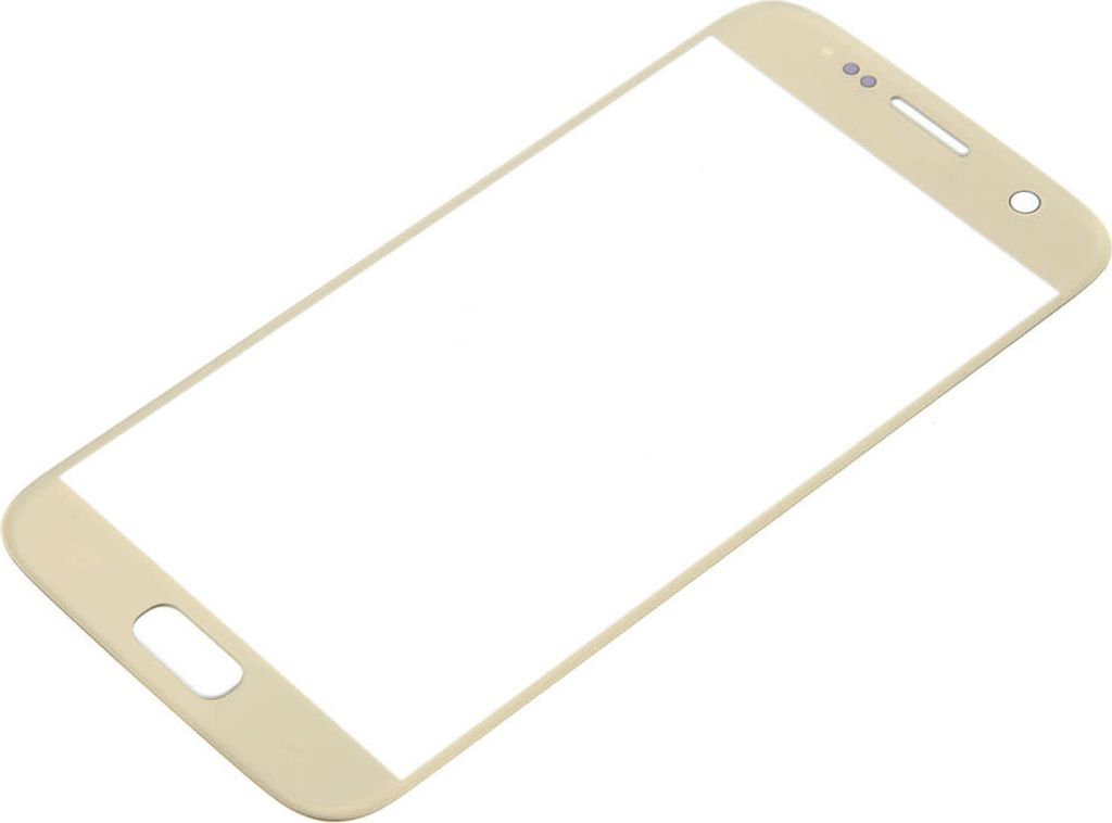Screenprotector Samsung S7 4D Gold