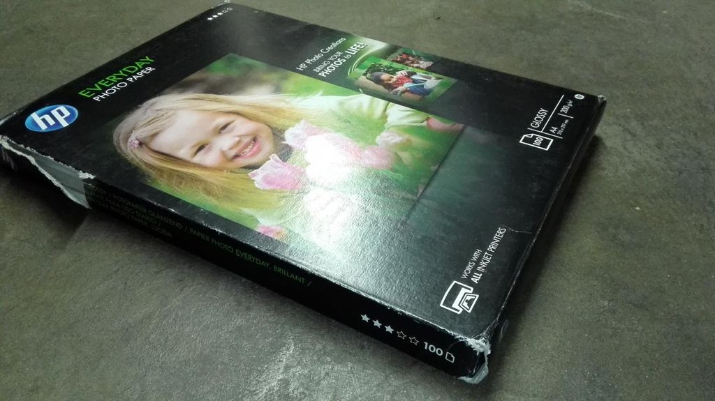 HP Everyday Fotopapier - Für Tintenstrahl - DIN A4 - 210 mm Produktbild 