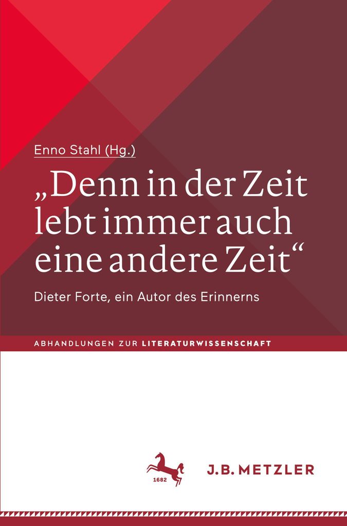 \Denn in der Zeit lebt immer auch eine andere Zeit\""