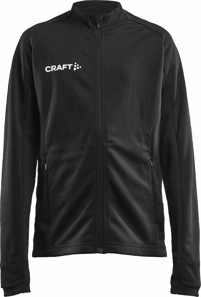 CRAFT Evolve Full Zip JR Black 146/152