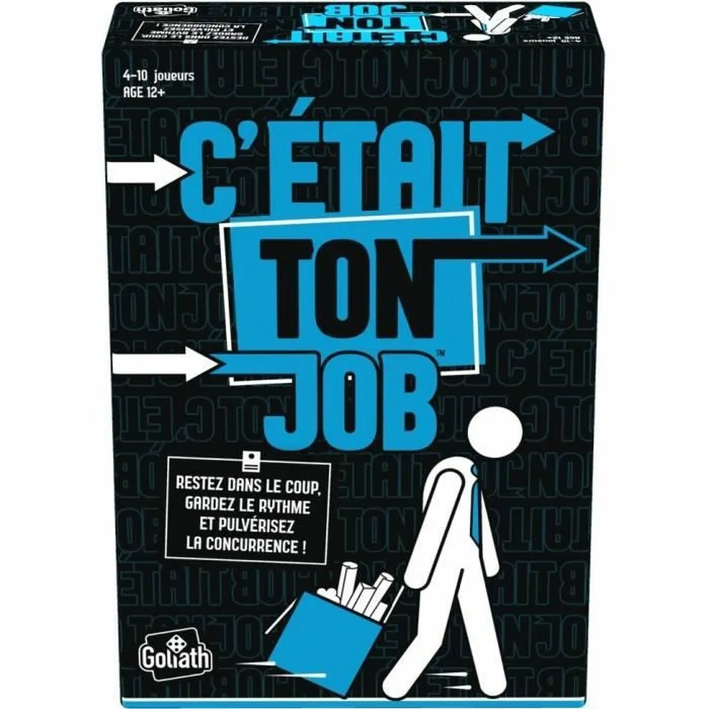 Jeu de Plateau Famille Goliath C'était ton Job - Idéal Soirées Entre Amis