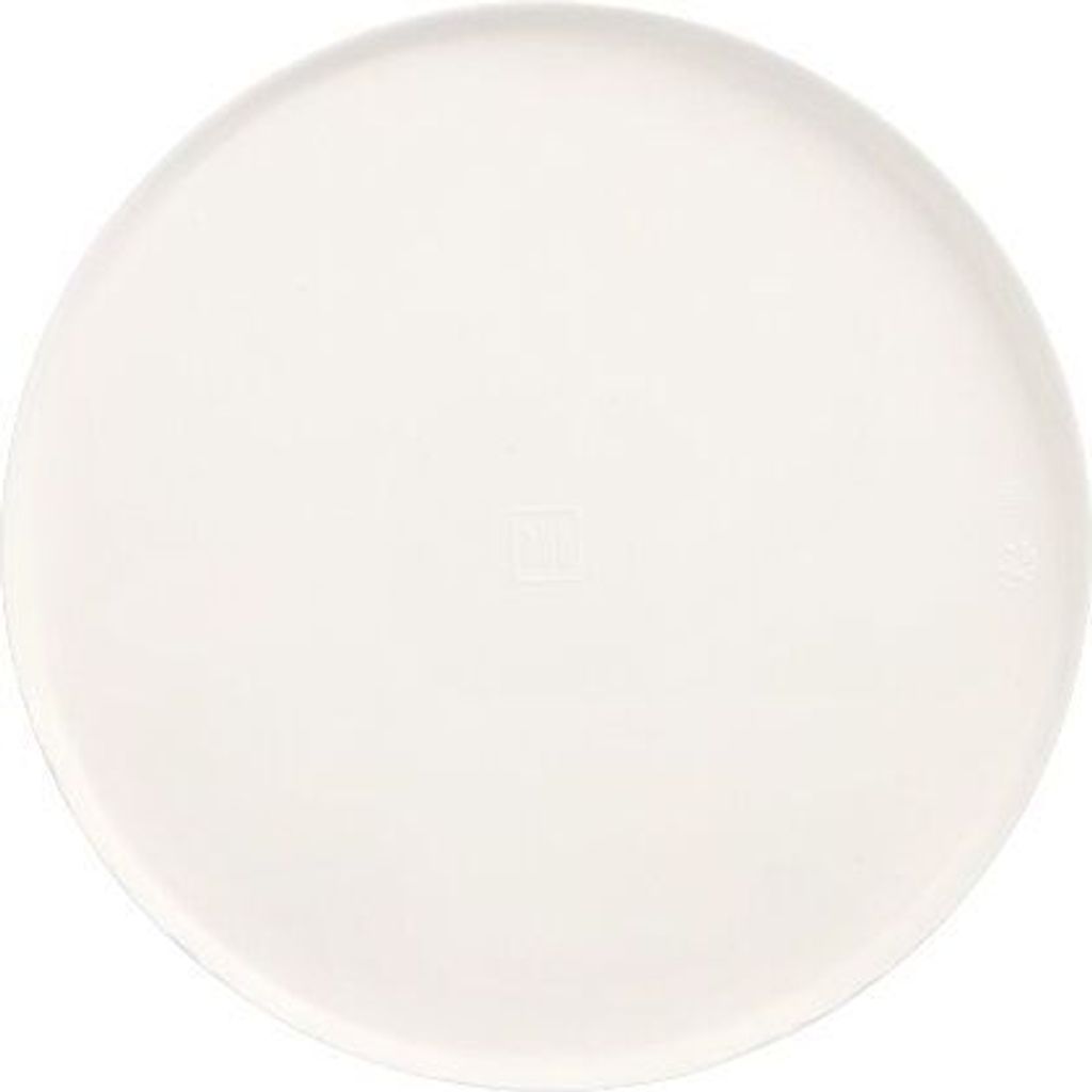 84 Teller Zuckerrohr "pure" rund Ø 22 cm · 1 cm weiss "Cella"