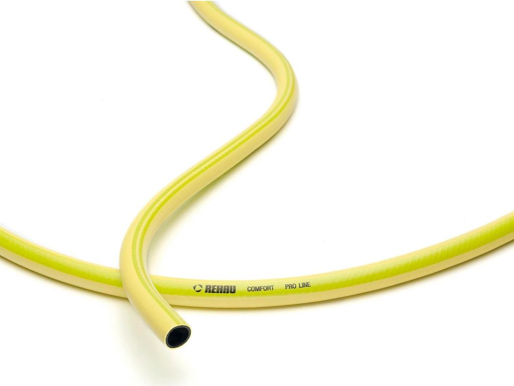 Rehau Gartenschlauch Comfort - Wasserschlauch 3/4 Zoll, dauerflexibel für starke Beanspruchung, Schlauch 50m