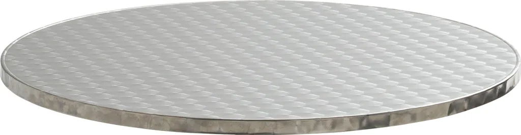 Rénovez votre table avec le plateau rond 70 cm Brixton résistant et inox