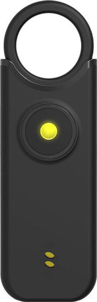 INF Allarme di sicurezza personale con portachiavi Nero Immagine del prodotto 