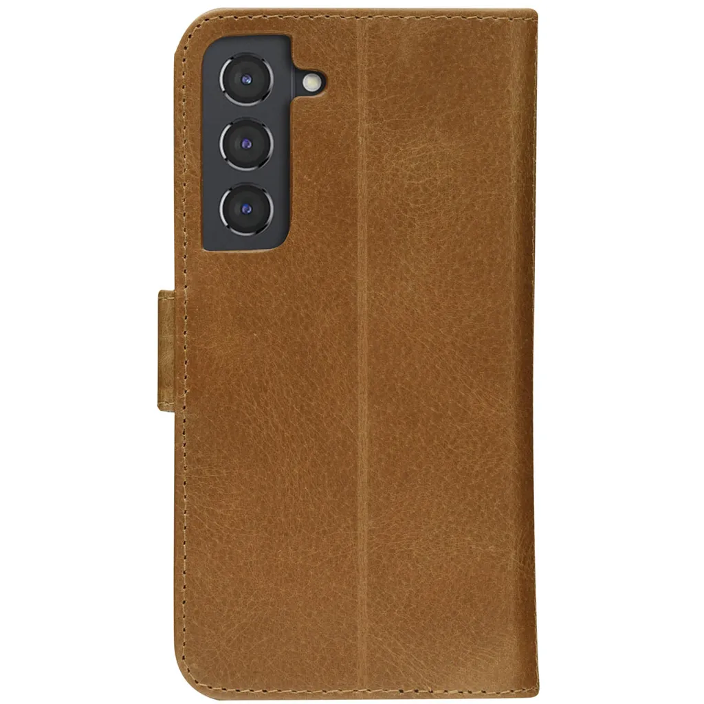 Étui Samsung Galaxy S22 dbramante1928 - Cuir Véritable de Luxe Marron