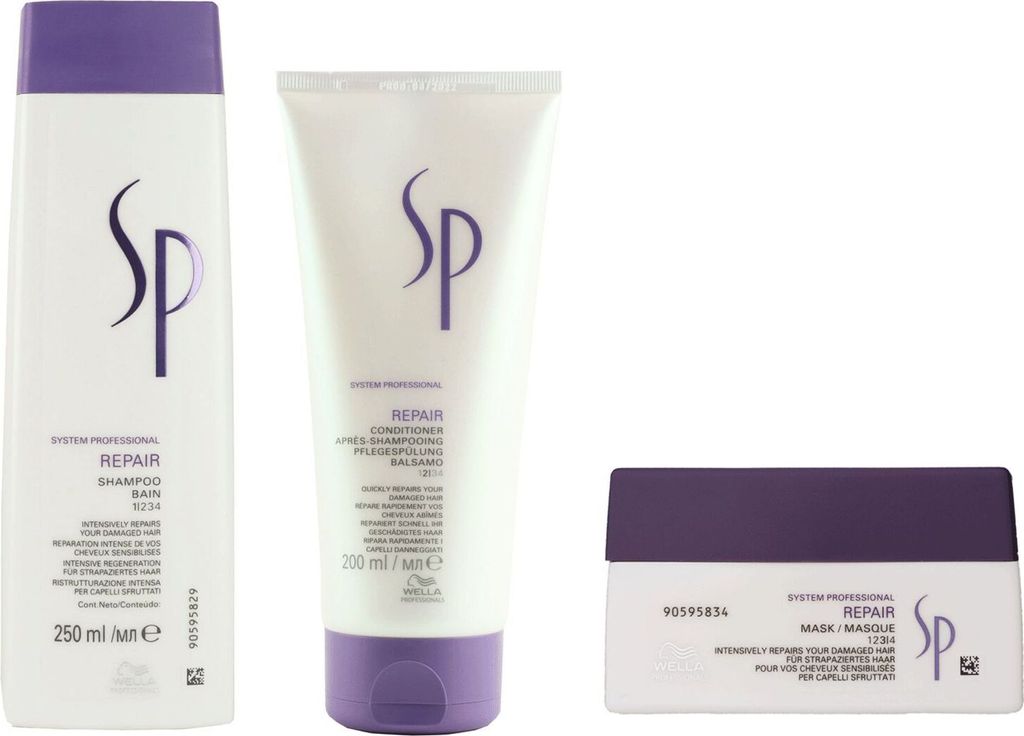 Wella SP System Professional Repair Set - Shampoo 250 ml + Produktbild 5