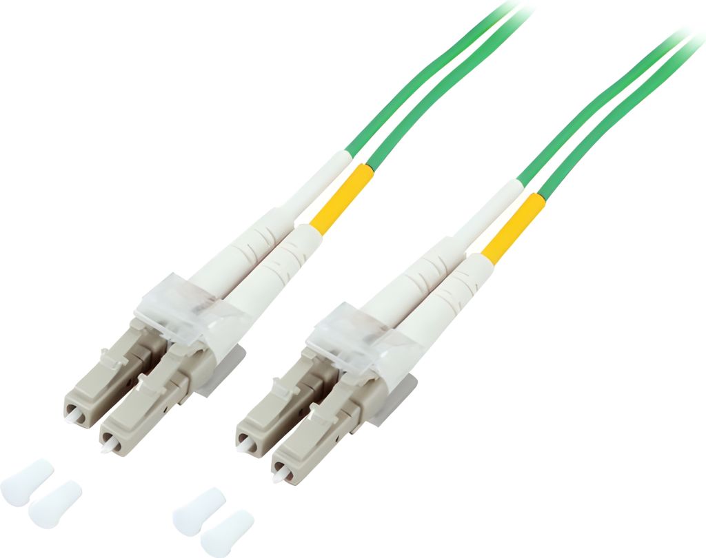 EFB Duplex Jumper LC-LC 50/125, OM5, LSZH, grün, 2.0mm, 3m