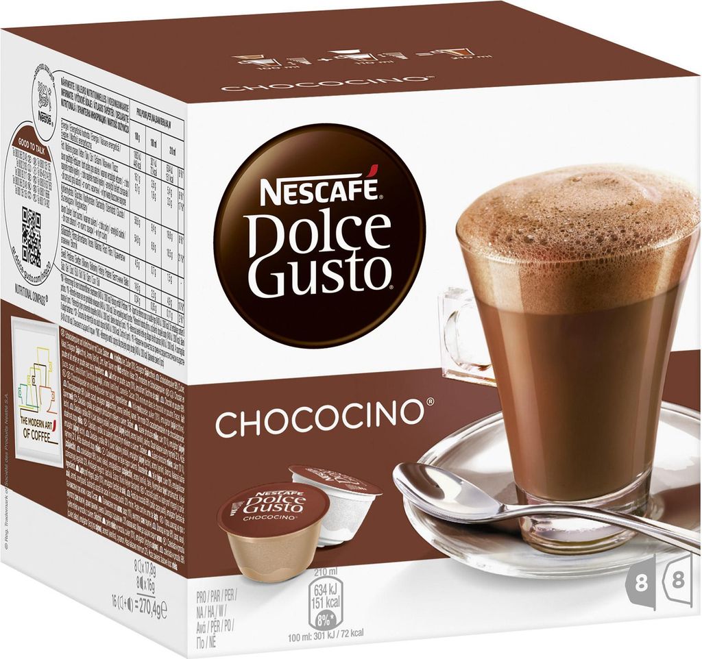Nescafé Dolce Gusto Chococino, 8 Portionen Produktbild 