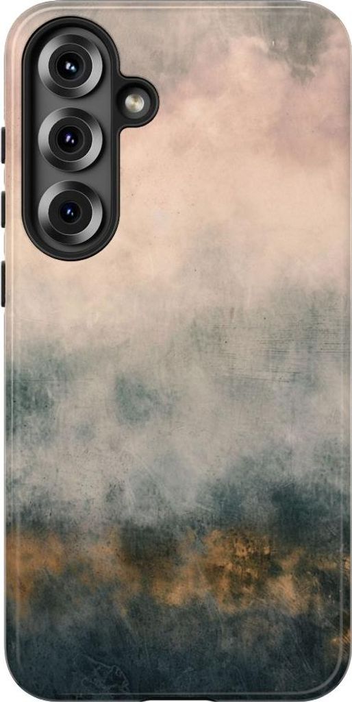 Weiche Wolkenstruktur im Vintage-Look – Hülle Kompatibel mit Samsung Galaxy S25 Plus