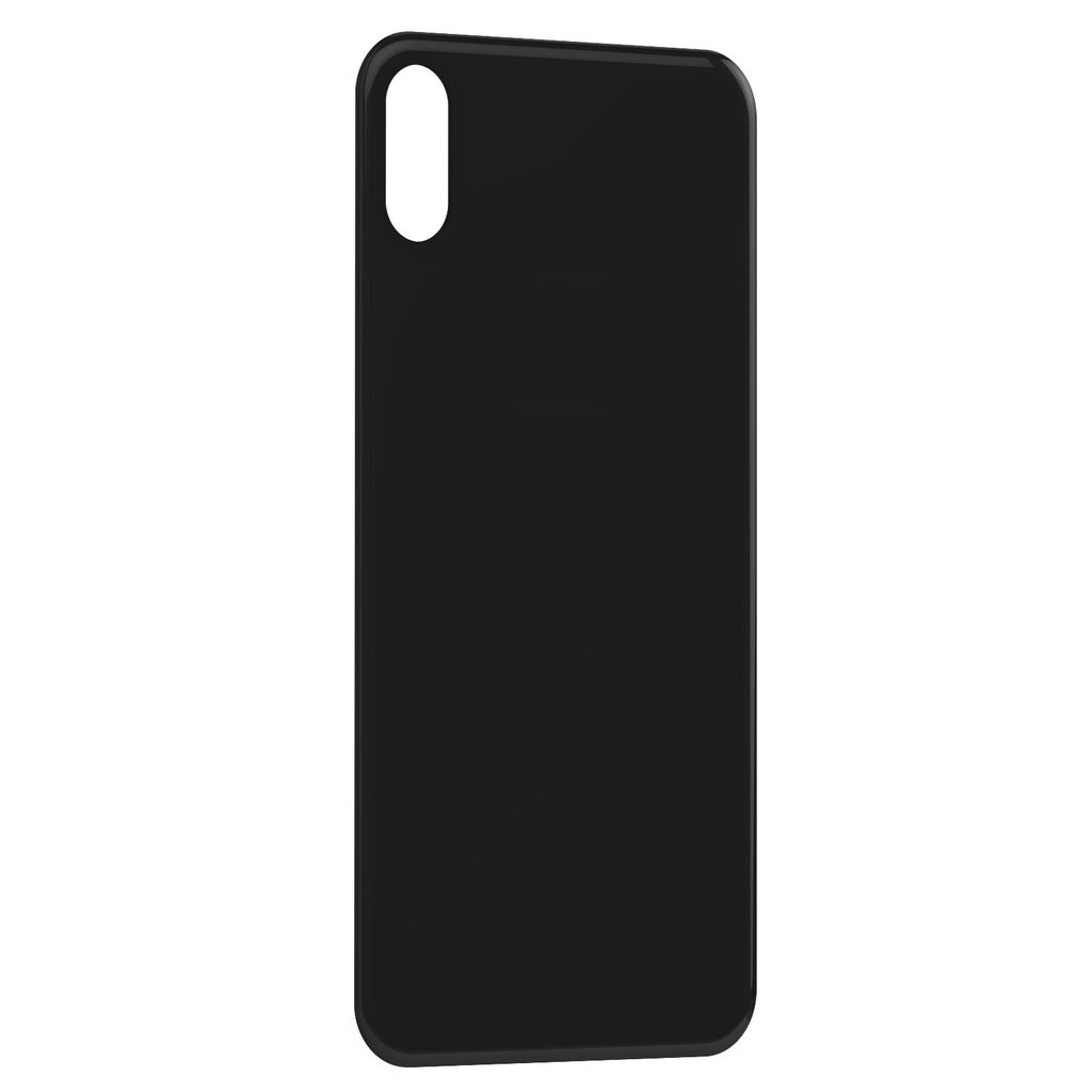 Clappio, Ersatz-Rückseitenglas für Apple iPhone X, Schwarz