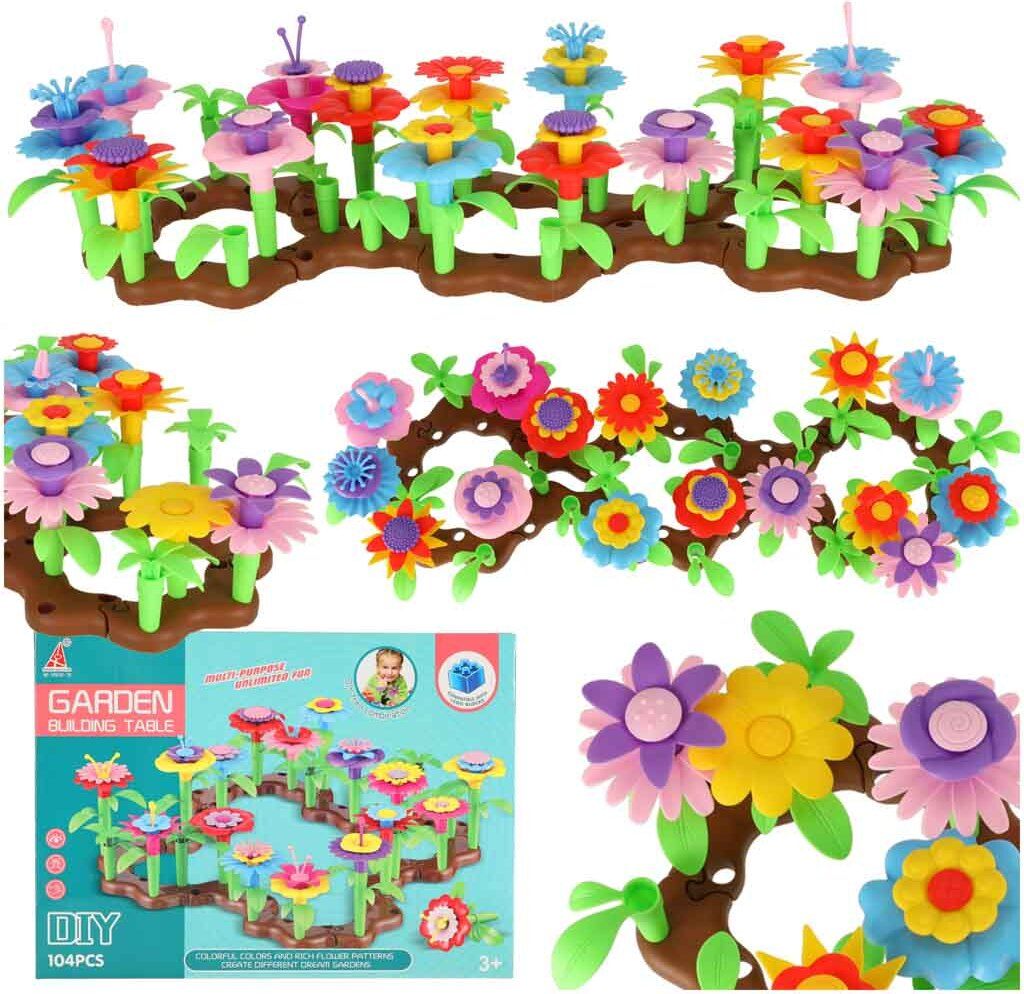 KIK KX4396_1 Květiny kreativní bloky květinová zahrada 104 Obrázek produktu 