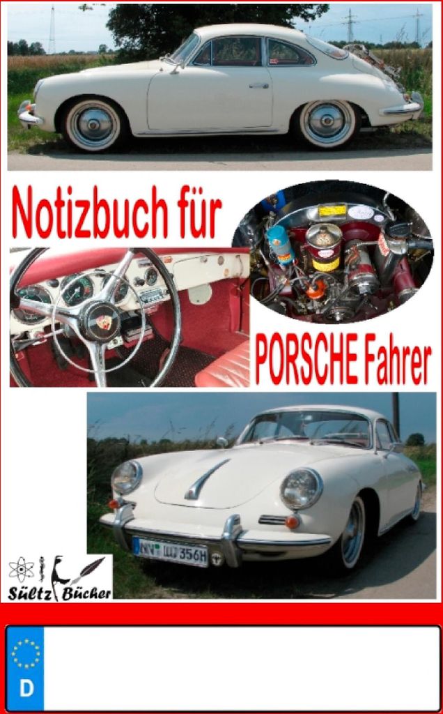 Notizbuch für Porsche-Fahrer, Deutsch, Taschenbuch, 88 Seiten
