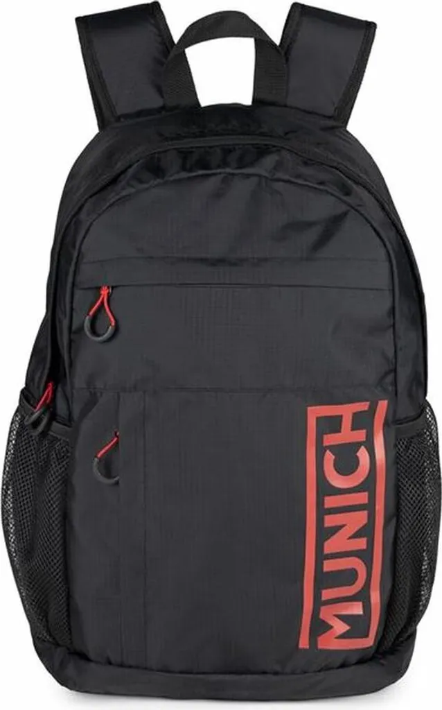 Sac à dos de sport Munich Gym Sports 2.0 noir anti-odeurs