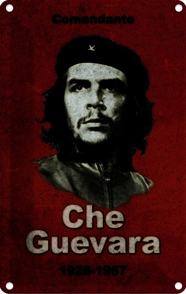 vianmo Blechschild 30x20 cm Comandant Che Guevara 1928-1967 Dekoration
