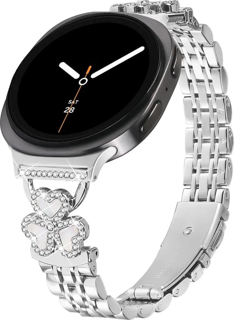 Cinturino INF Acciaio Inox Quadrifoglio per Samsung Galaxy Watch Gioiello