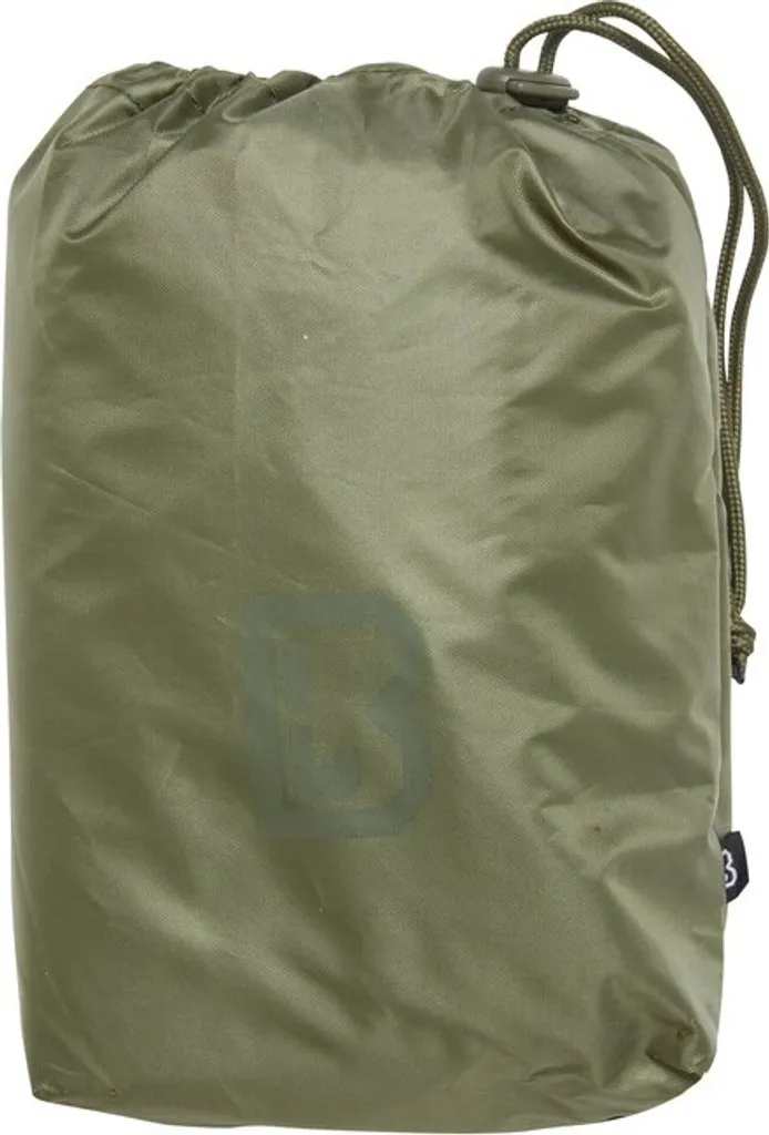 Tarp de bivouac résistant Brandit Premium 2x3m Olive avec œillets - 3