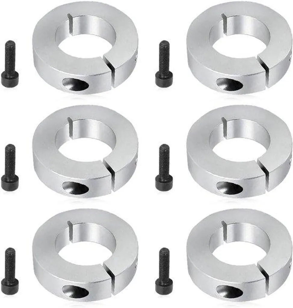 Bagues de sécurité de serrage pour tournevis en alliage aluminium x6