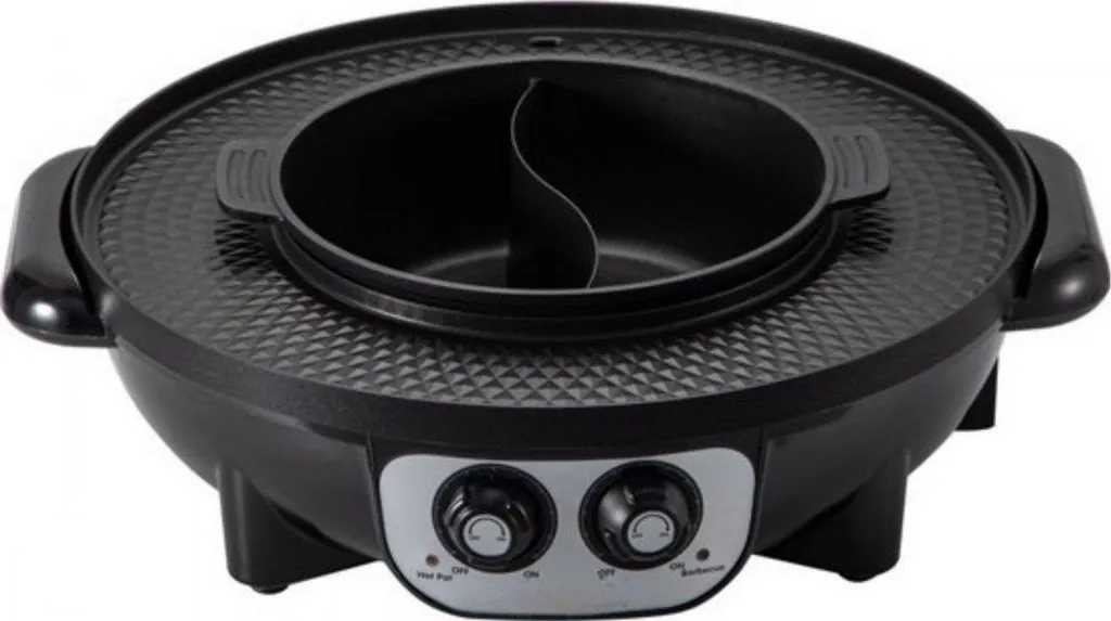 Dites Adieu aux Multiples Appareils avec le Combiné Gril et Hot Pot de Table - 3