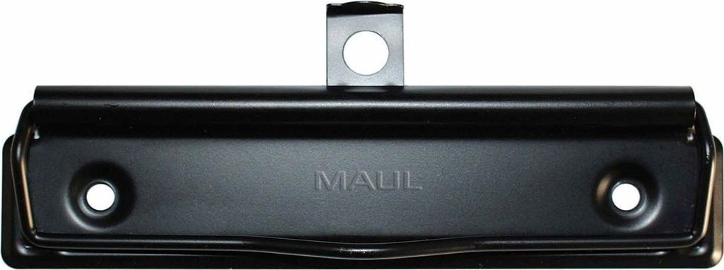 Maul - Papierklemme Maul Klammer Stahl 120 mm schwarz | Versiegeln Sie ein 10 Stück