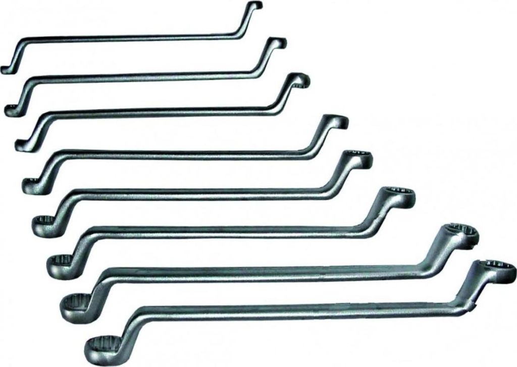 Doppelringschlüssel Satz JMP 8-teilig 6 - 22mm gekröpft