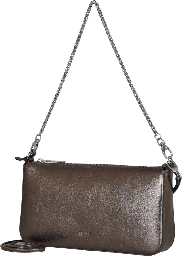 Pelle Borsa Tracolla PICARD Auguri - Qualità Tedesca Bronzo - 6