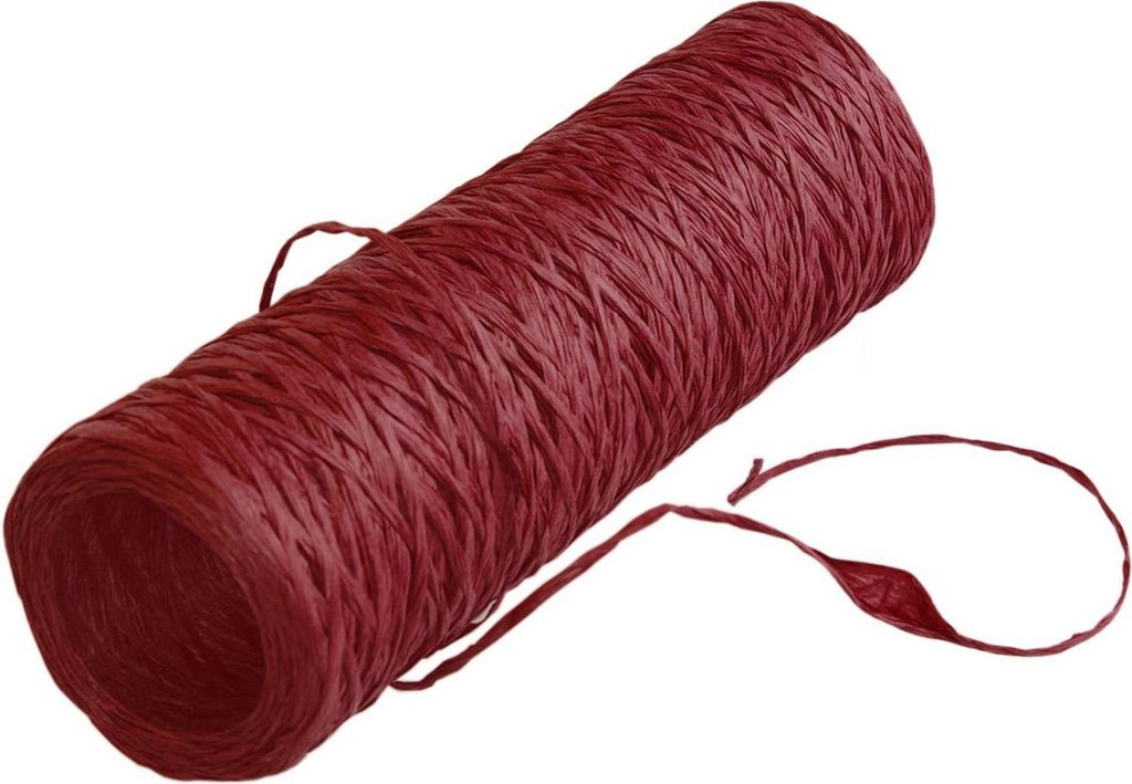 Papierschnur - Funny-Paper-Twine - Dunkelrot - 3 mm - 270 m - 22227-3-270-30