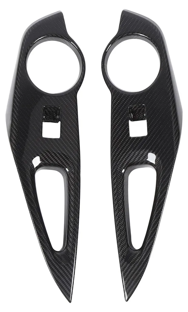Coques Intérieures Lève-Vitre Carbone Gauche - Spécial GR 2023-2025
