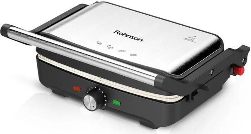 Rohnson R-2762 Panini Maker 1500W | Grill e Tostapane Professionale