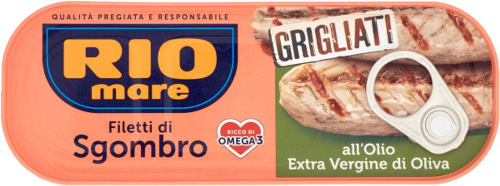 Rio Mare 8004030622012, Makrela, Oliwa z oliwek, 1 szt., Zdjęcie produktu 
