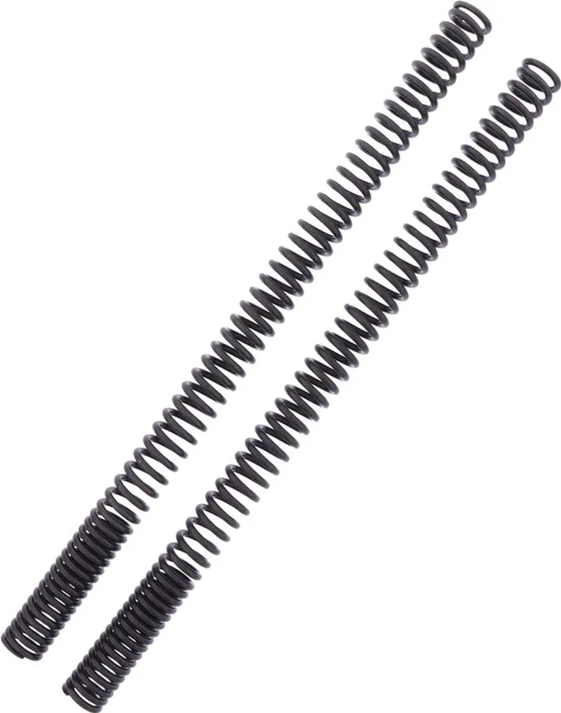 Ressorts de fourche progressifs moto YSS 490mm pour suspension avant