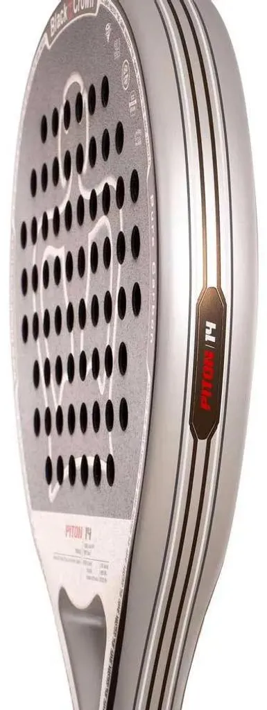 Raquette de Padel Black Crown Piton 14 Noir Multicolore pour Compétition - 2