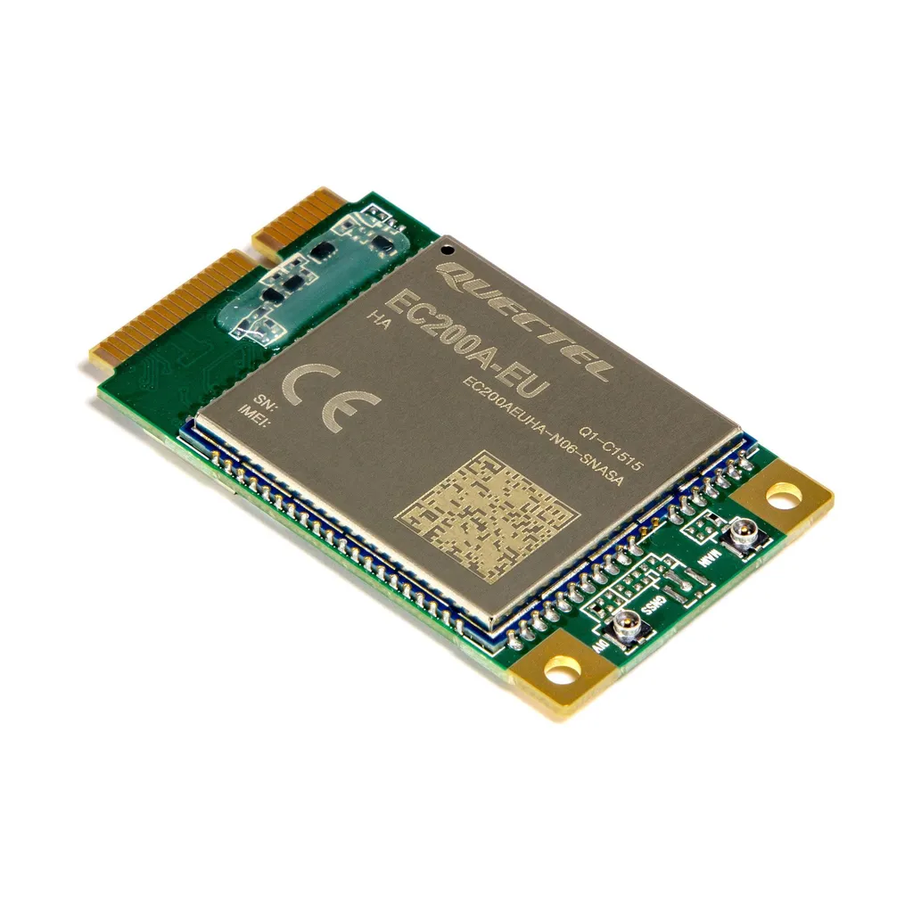 Modulo MikroTik R11eL-EC200A-EU LTE Cat4 miniPCI-e per IoT e Backup