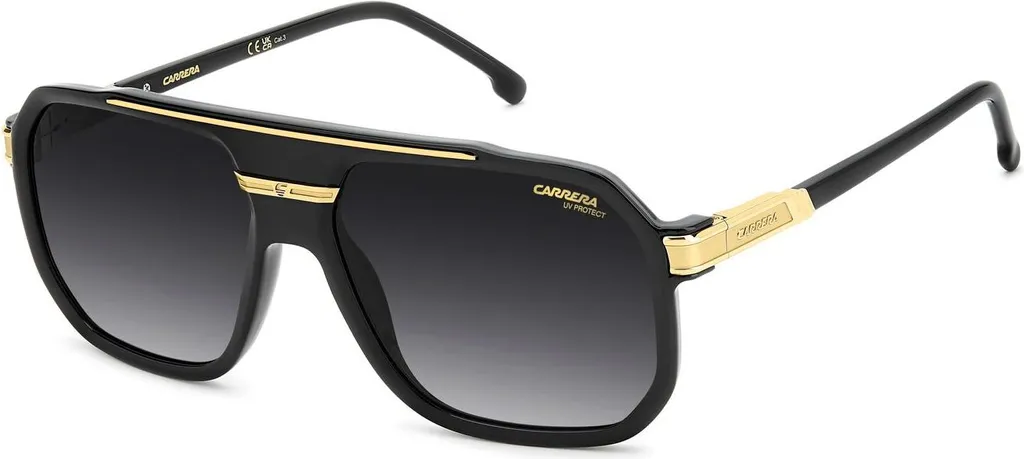 Carrera 1077/S 2M2/9O Occhiali da Sole Uomo Black Gold - Originali