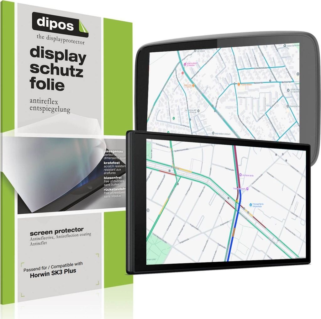 2x Schutzfolie für Horwin SK3 Plus matt Displayschutzfolie Folie Display Schutz dipos