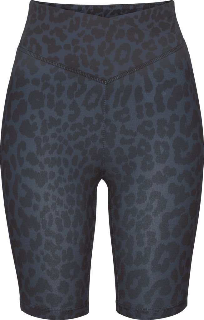 LASCANA ACTIVE Radlerhose anthrazit leo Größe 48/50