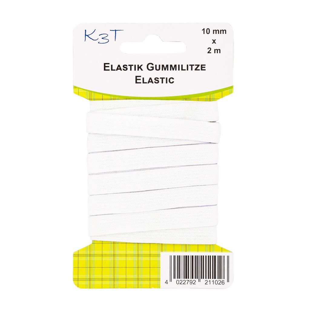 TSI Elastik-Gummilitze, 10mm x 2m auf Karte
