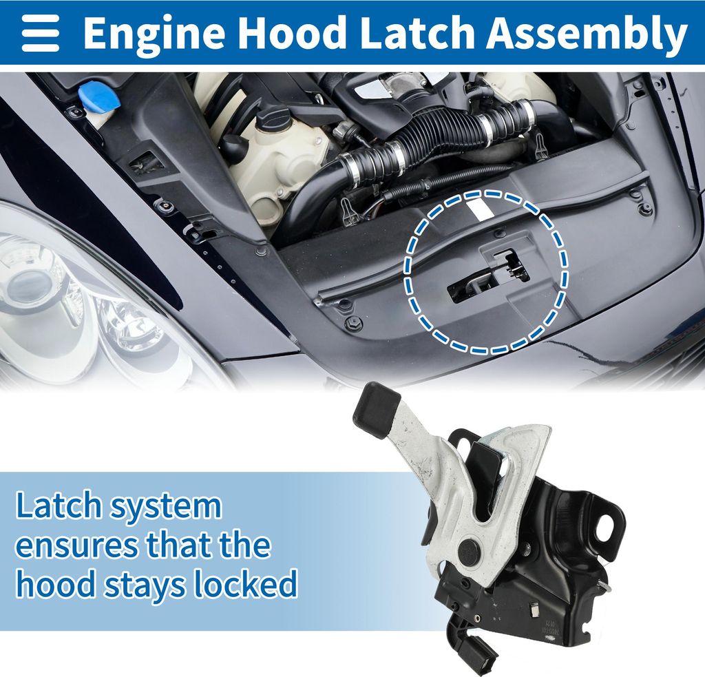 Motorhaubenverriegelung Für Honda JADE 2014-2020 Motorhaubenschloss Verriegelung Release No.74120T4NH01 1 Stück