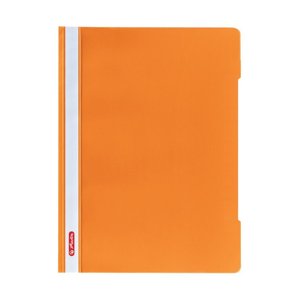 Herlitz Schnellhefter "Quality" DIN A4 PP Folie orange
