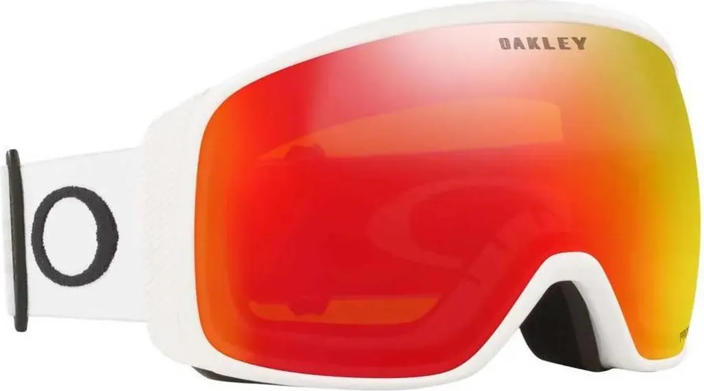 Masque de ski Oakley Flight Tracker XL Blanc pour les Hauts Sommets