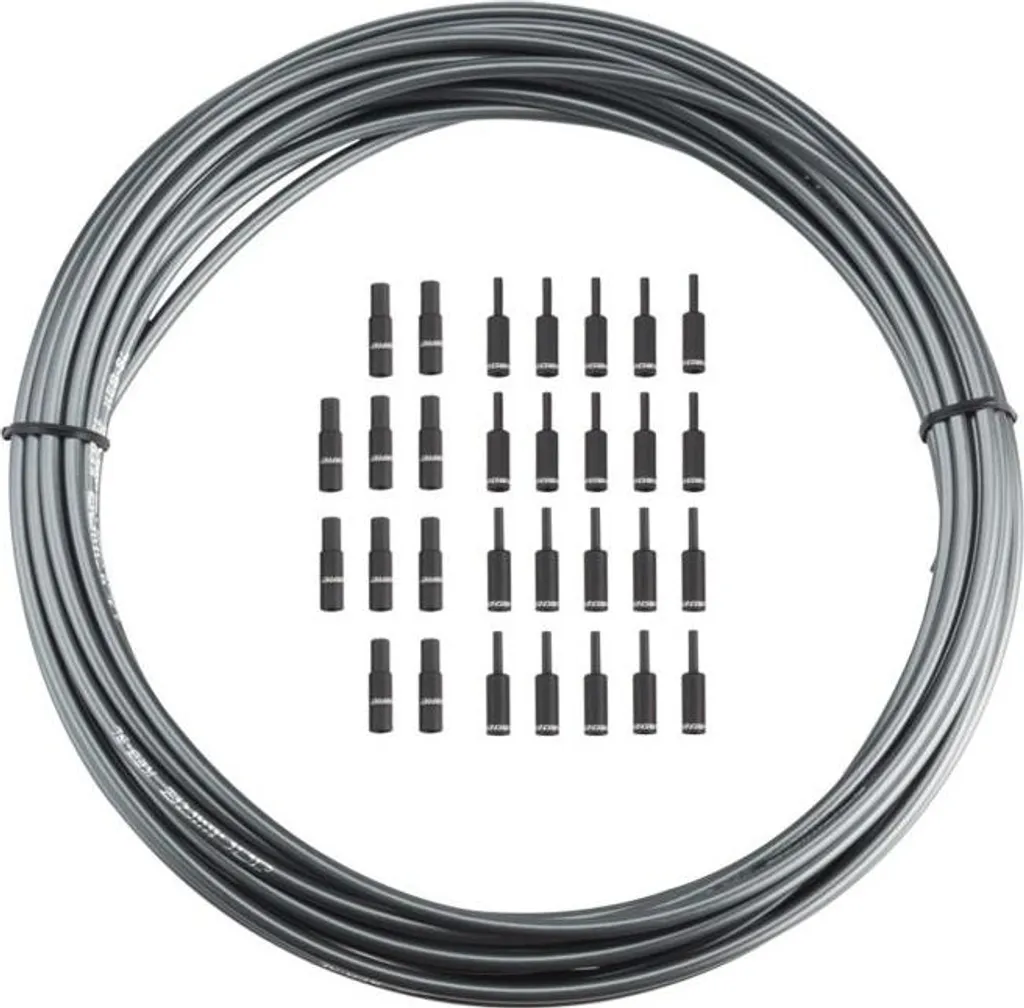 Jagwire KEB-SL Gaine de Frein 5mm x 10m Grise Haute Performance Incompressible