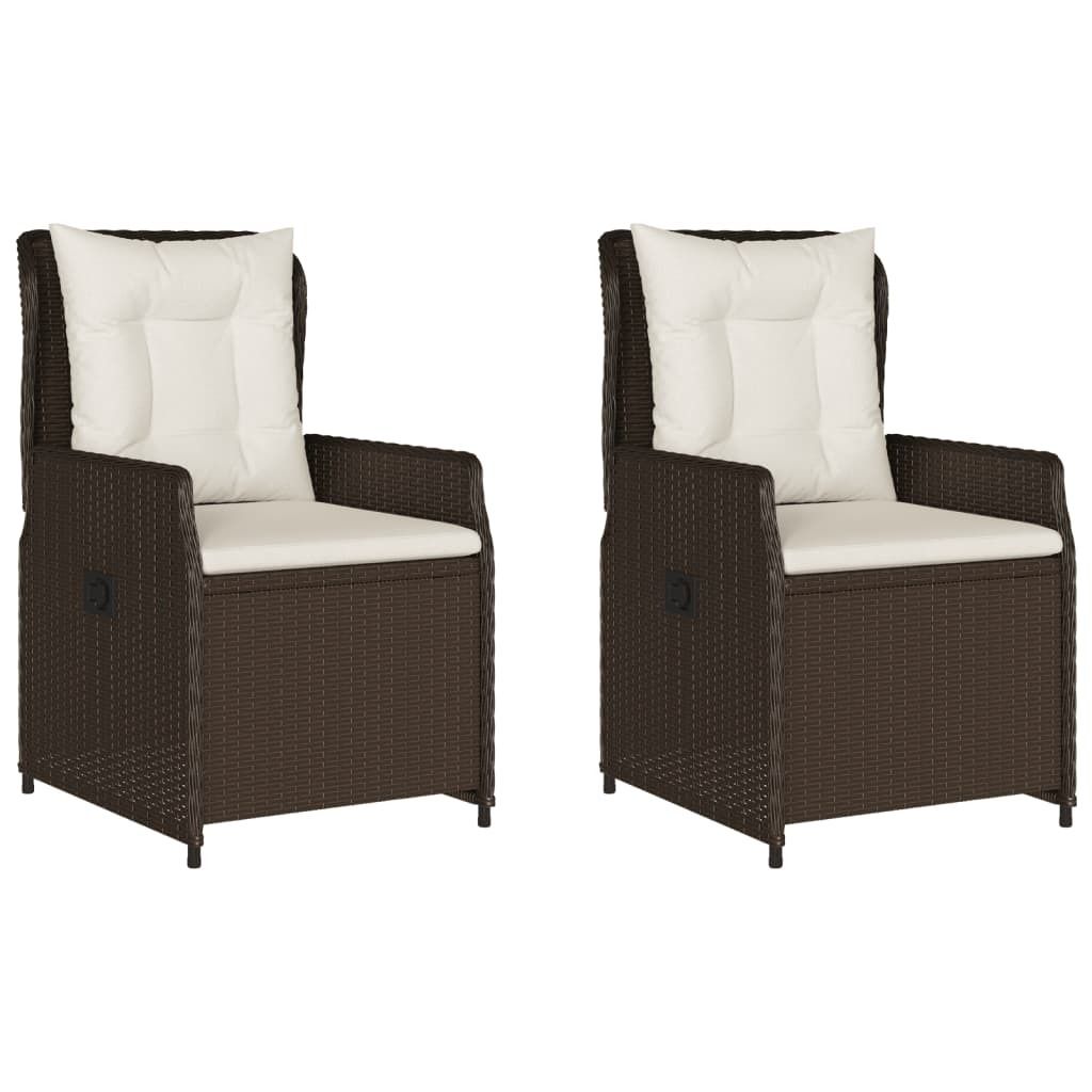 VidaXL 368653, Taras, Obite siedzisko, Technorattan, Stal, Zdjęcie produktu 