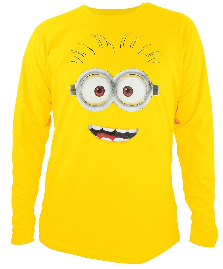 Merc T-Shirt long Minions Face  XL Longsleeve gelb - NBG  - Produktbild 