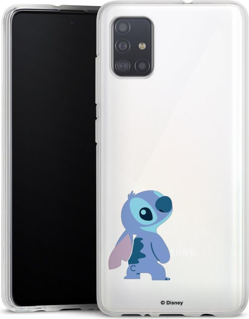 DeinDesign Handyhülle für Samsung Galaxy A51 Silikon Hülle Case Smartphone Schutzhülle Disney Fanartikel Lilo & Stitch