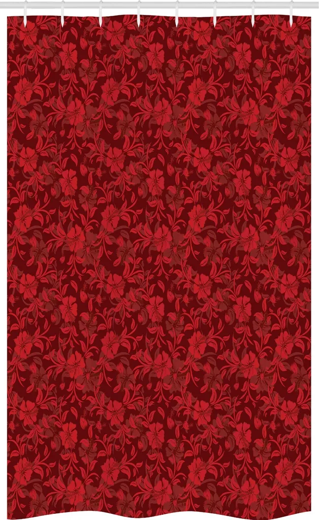 Tenda Doccia Aesthetic Bordeaux ABAKUHAUS 120x180 - Mood Autunnale