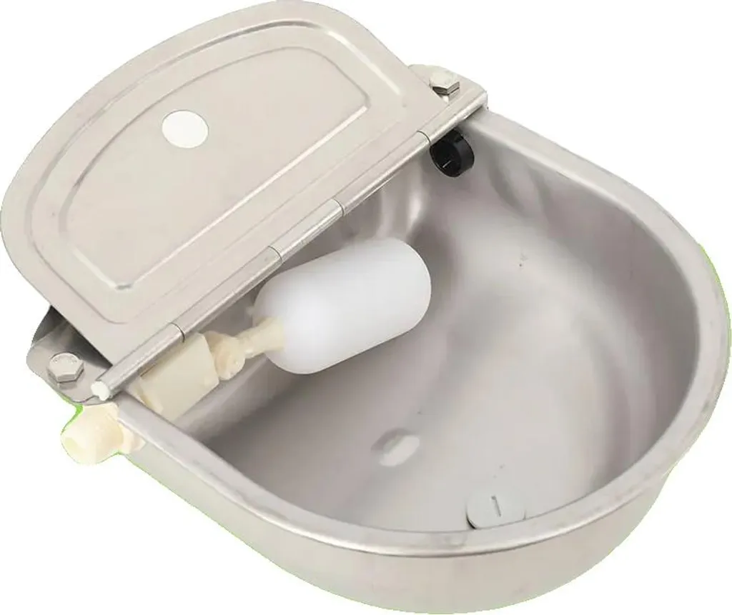 Fini le gaspillage : abreuvoir automatique inox 304 pour bovins 12,5"