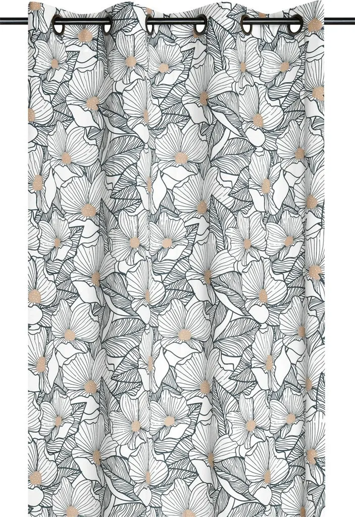 Tenda EUGENIE 140x260 in Cotone: Stile Contemporaneo con Occhielli