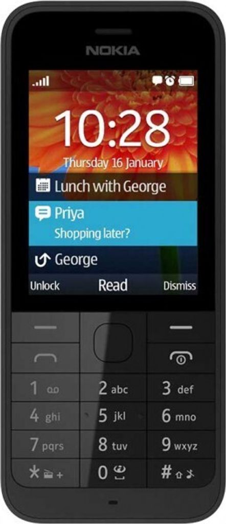 Nokia 220 DUAL nero Immagine del prodotto 