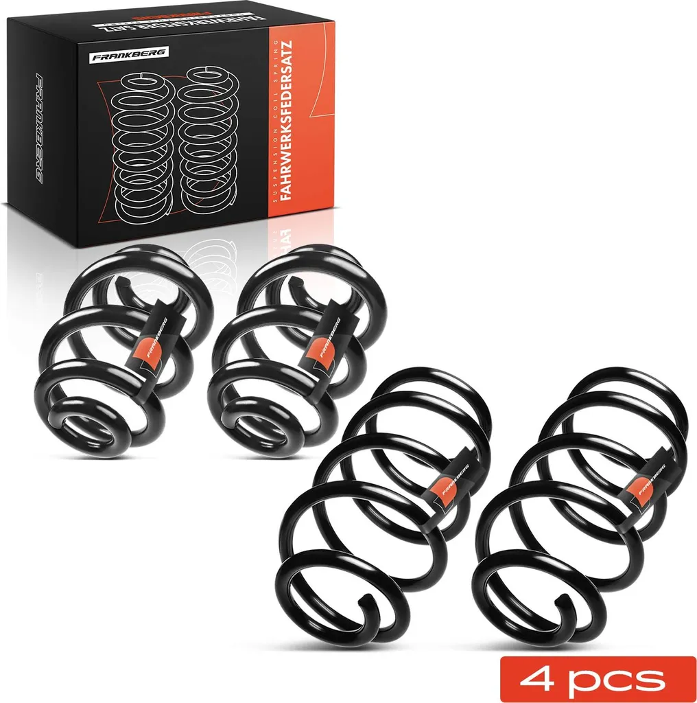 Frankberg 4x Ressorts de Suspension Avant et Arrière pour VW T5 Plateau