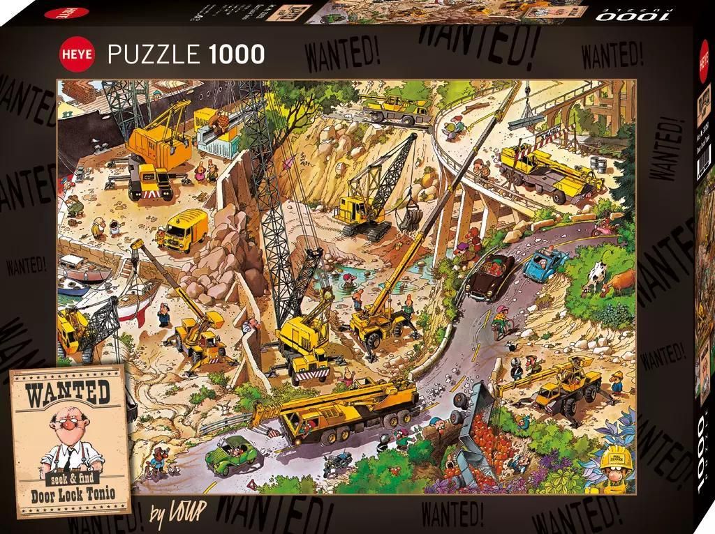 Heye Puzzle 30050, 1000 szt., Artystyczny Zdjęcie produktu 